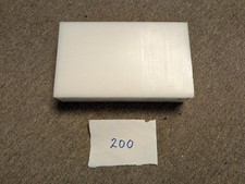 White Plastic Delrin/Acetal sheet/block lot, 1 piece CNC Mill CNC Router 200 