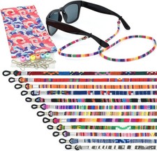 12 Pieces Glasses Strap Eyewear Retainer Sunglass Straps Chain Eyeglass...