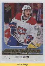 2017-18 Upper Deck Young Guns Gold Rainbow Foil Victor Mete #245 READ 6hh