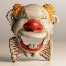 Clown Cast Iron Wall Bottle Opener