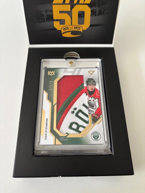 Ivar Stenberg rookie patch 01/18