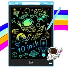 10 Inch LCD Writing Tablet - Colorful Electronic Drawing Pad 10 Inch, Blue