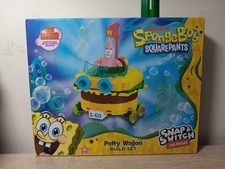 *FREE SHIP* PATRICK PATTY WAGON Spongebob Squarepants Snap & Switch Brick Set