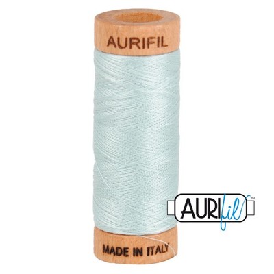 Light Grey Blue 5007 | 80wt Small Spool 274M / 300Y | Aurifil