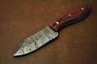 Custom Handmade Damascus Steel Knife With Pakka Wood Handle With Cover 278 — photo 2