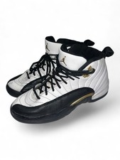 Nike Air Jordan 12 Retro GS Royalty 153265-170 White Gold Black US Sz 4