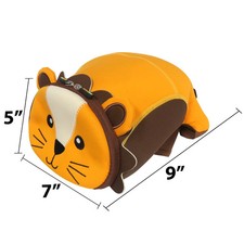 3D Lion Animal Harness Toddler Backpack by Emmzoe w/ Detachable Safety Leash