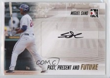 2013 ITG Past Present and Future Miguel Sano #PPF-MS1 Auto 2d9