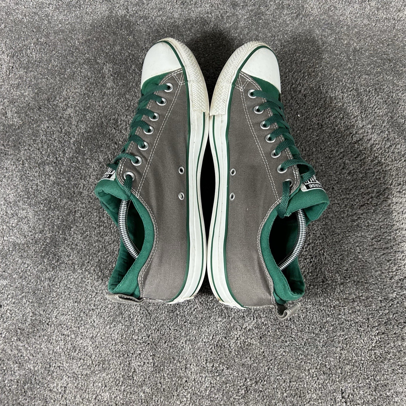 Converse Chick Taylor AS Dual Collar OX Low Men’s Size 12 Gray Green Skate Shoes thumbnail 7