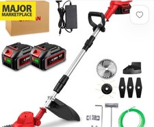 Cordless Battery Lawn Trimmer Electric Grass Cutter – Handheld