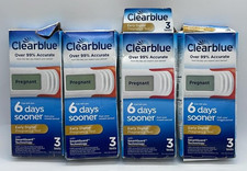 4PK Clearblue Early Digital 3 Pregnancy Test Each EXP 10/26 FAST SHIP