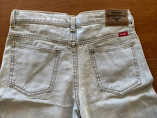 Wrangler Five Star Premium Loose Youth Boy Light Wash Pants Jeans Size 10 HUSKY - Picture 5 of 12