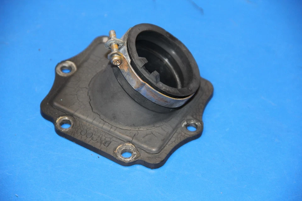 1989 89-94 KDX200 KDX 200 Intake Boot Carburetor Insulator Holder Joint Rubber - Image 3 of 4