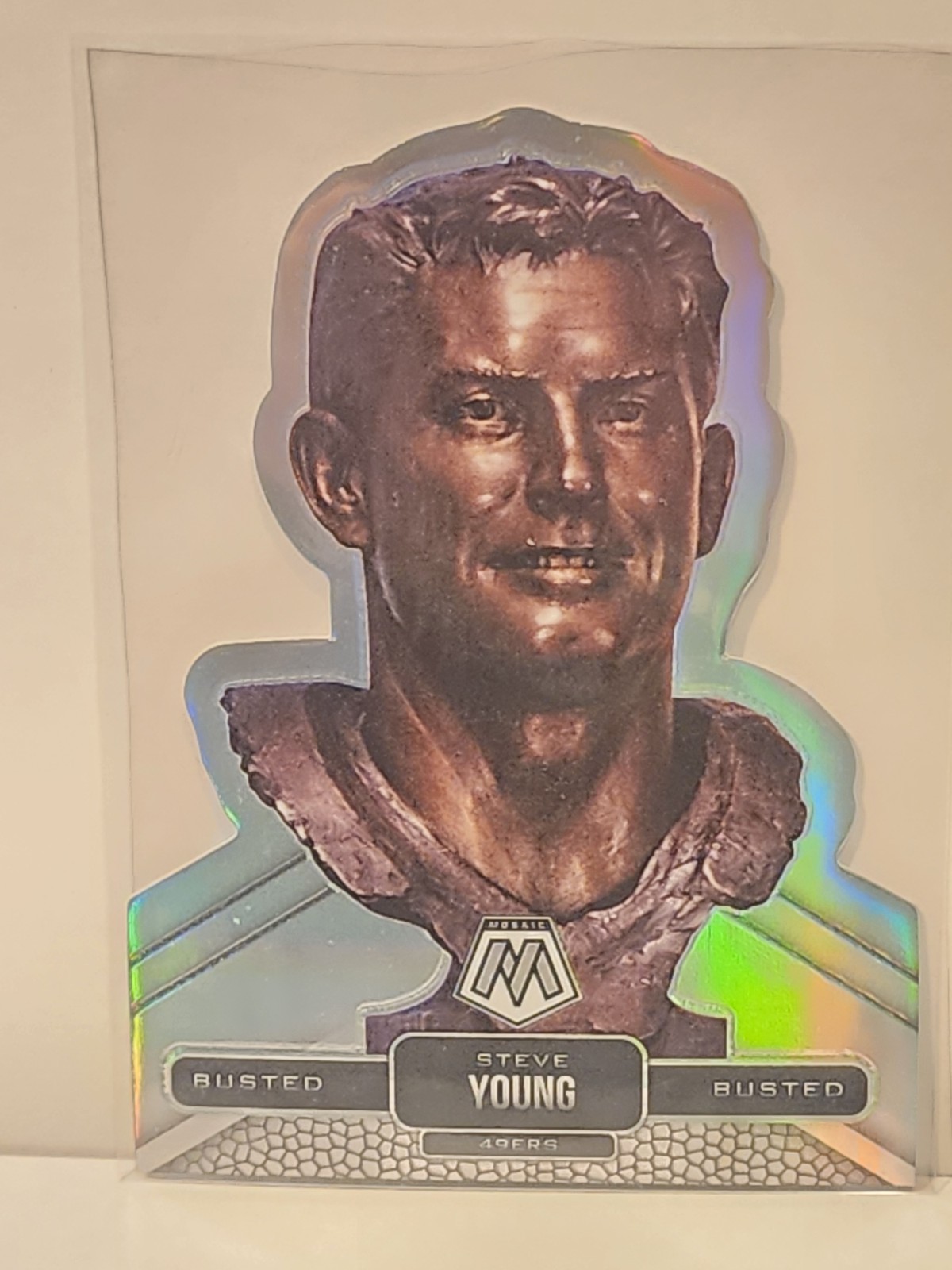 2022 Panini Mosaic Busted #12 Steve Young