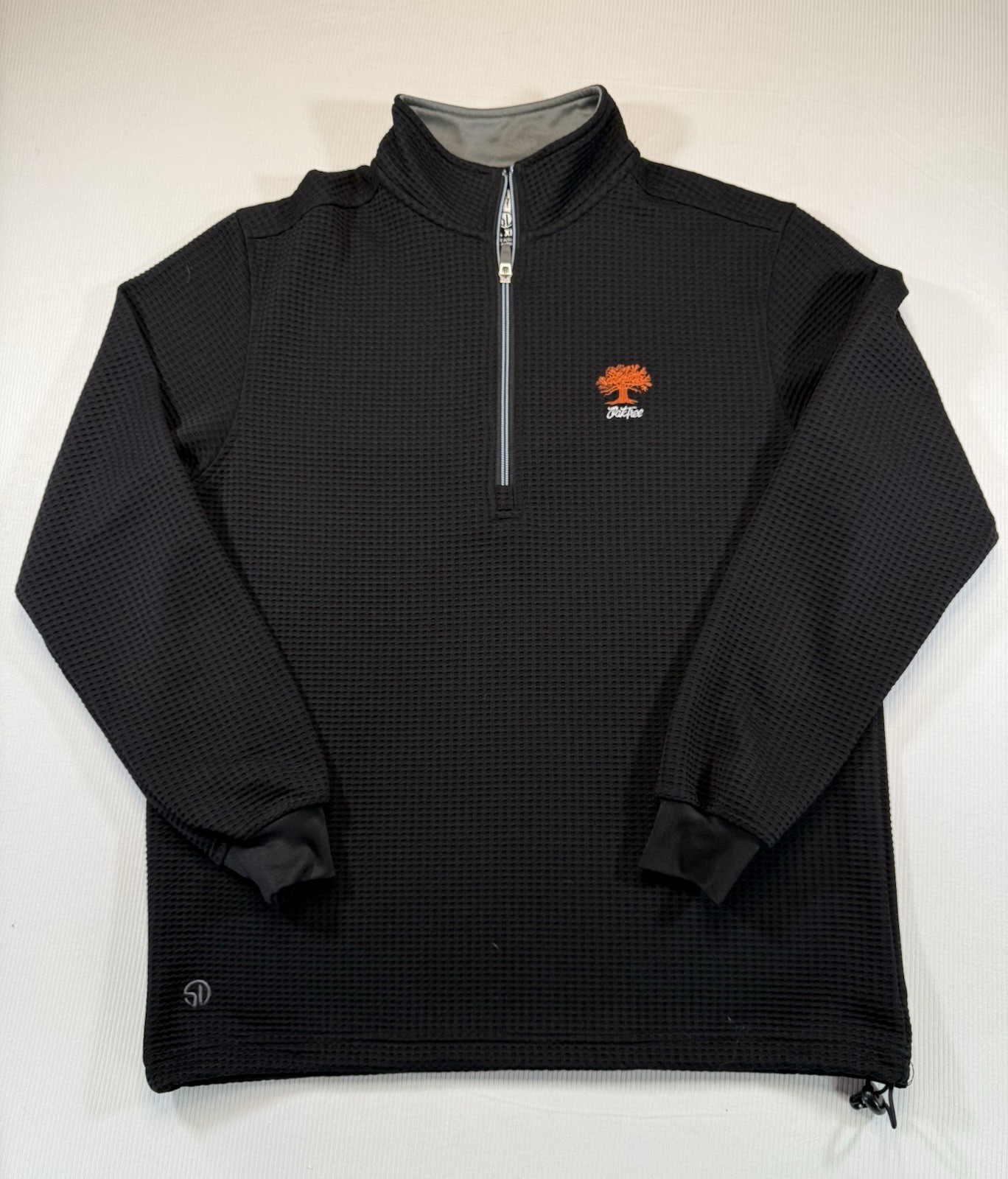 Straight Down Oak Tree Quarter Zip Pullover Small… - image 1