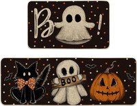 Artoid Mode Geist Boo Halloween 43X73 And 43X118 Cm 2Er Set KüChenteppich