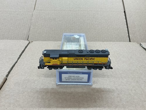 BACHMANN SPUR N DIESELLOK GP50 UNION PACIFIC 3258 FUNKTIONSTÜCHTIG! | Condition: Used