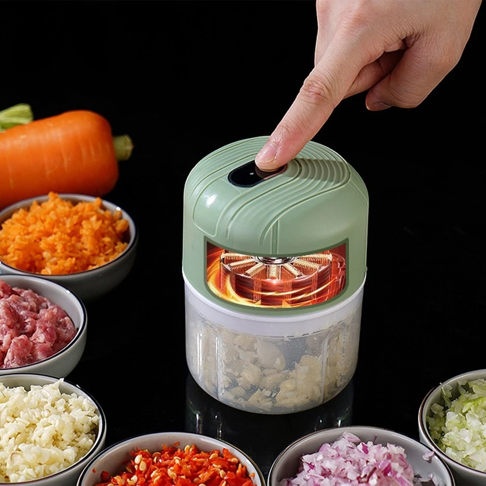 250ml USB Rechargeable Portable Electric Garlic Chopper - for Chopping4693 - Image 3 of 4