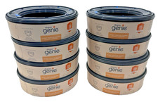 New Case of Diaper Genie Bags Refills 270 Pack of 8 Clean Laundry Scent,
