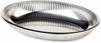 Edelstahl Schale 26,5 X 18,5 Cm, 0,8 Liter, SpüLmaschinengeeignet, Aps 40110