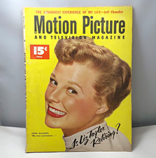 Motion Picture Magazine June 1953 June Allyson Audie Murphy Marilyn Monroe