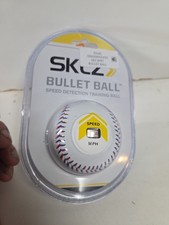 SKLZ Bullet Speed Detection Training Ball - White Brand New Sealed - Fast Ship -
