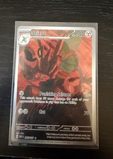 Scizor Pokémon TCG Sv03: Obsidian Flames Holo Illustration Rare Card 205/197