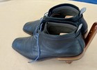 Excl Cond TED BAKER Ashcroft Men's Dark Blue Leather  Square Toe Boots Size 10 — photo 6