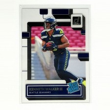 2022 Panini Clearly Donruss - Rated Rookie Kenneth Walker III #68 (RC)