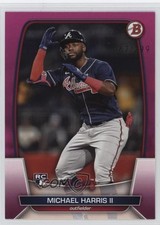 2023 Bowman Fuchsia 67/299 Michael Harris II #76 0hk8