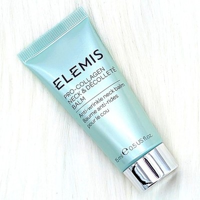 ELEMIS Pro-Collagen Neck & Decolette Balm - 15ml / .5 fl oz - Travel Size - NEW