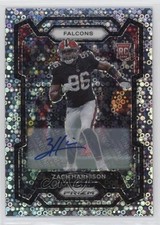 2023 Panini Prizm Rookies No Huddle Prizm Auto Zach Harrison #306 Auto qf8