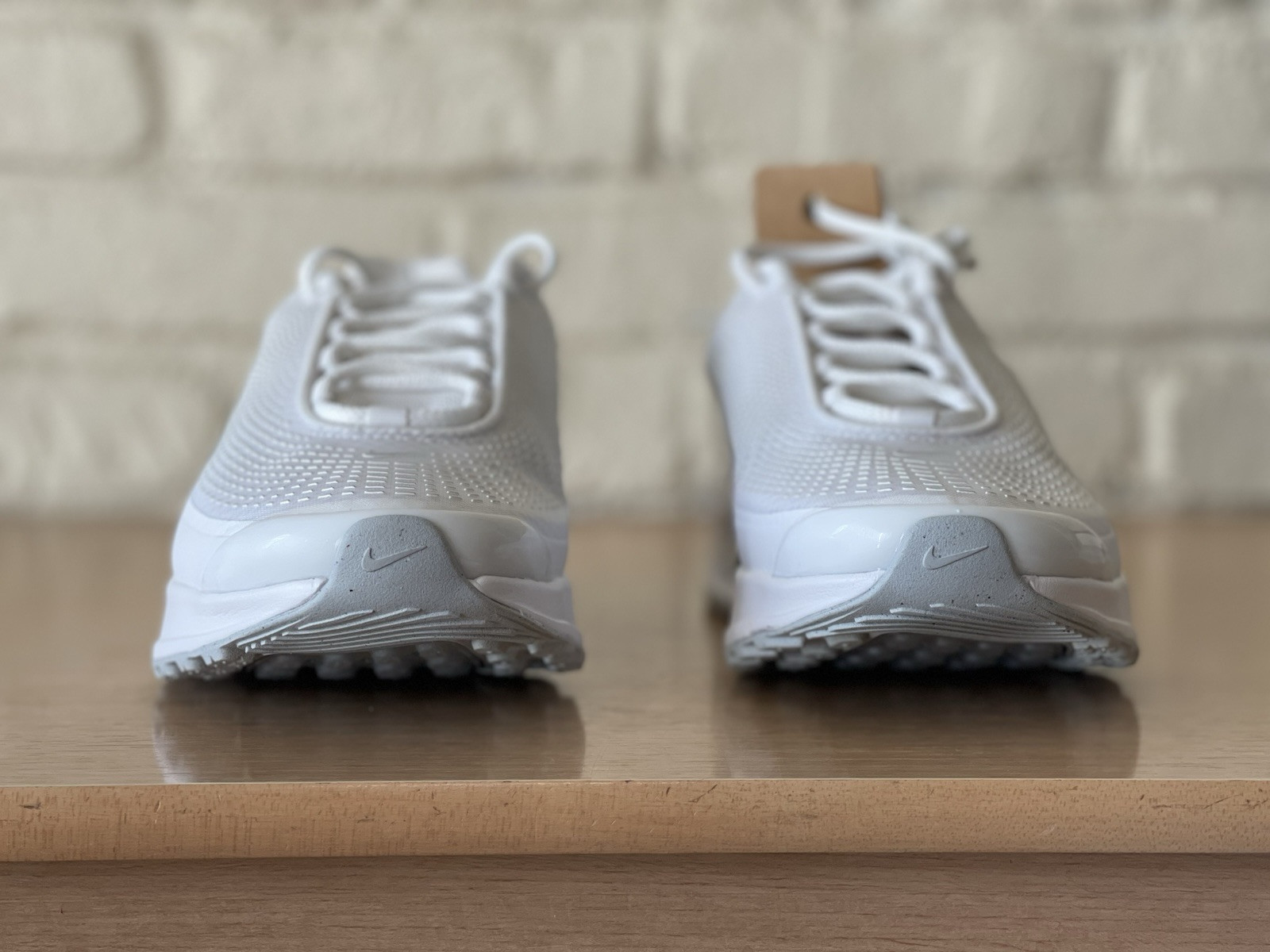 Size 11.5 - Nike Air Max DN White Metallic Silver W for sale
