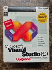 Microsoft Visual Studio 6.0 6 Professional Upgrade 659-00392 FULL Version RETAIL