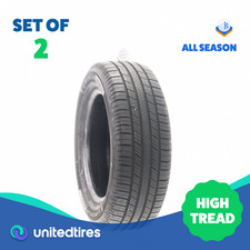 Set Of 2 Used 21560r16 Michelin Defender 2 95h - 9.532