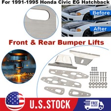 Front Rear Bumper Lift Kit Gap Fix For 91-95 Honda Civic Eg Hatchback Fix Sag Front Rear Bumper Lift Kit Gap Fix For 91-95 Honda Civic Eg Hatchback Fix Sag