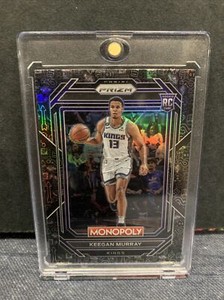 2022-23 Panini Prizm Monopoly Keegan Murray (RC) Black Icons Prizm #78 Kings
