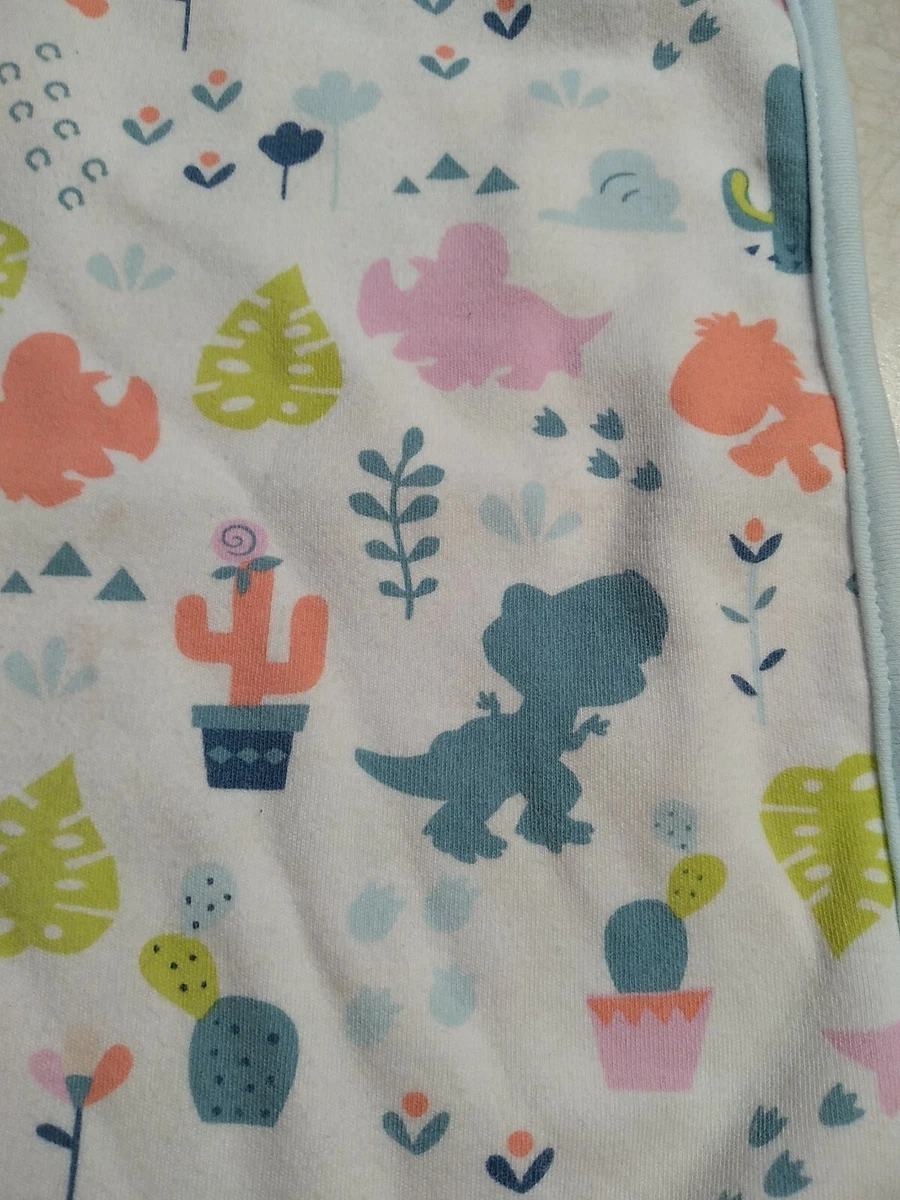 Disney Toy Story 3 Lovey Baby Security Blanket Cotton Dinosaurs Cactus Bullseye