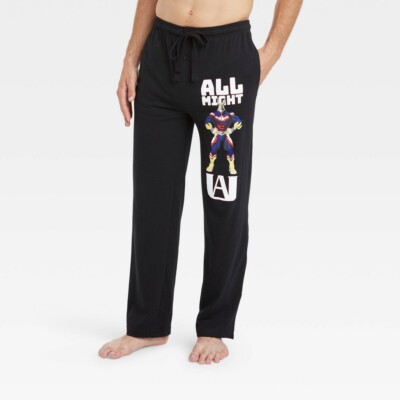 My Hero Academia All Might Men's Size Medium Pajama Pants
