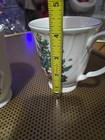 Three Vintage Christmas Mugs Tall Coffee Cups Happy Holidays, NIKKO Japan — photo 8