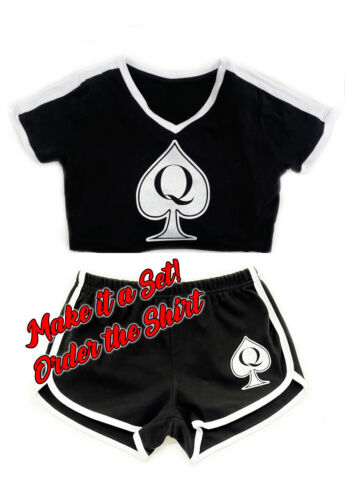 QoS Short Set - Shorts Only for Queen of Spades Color Options - Picture 10 of 38