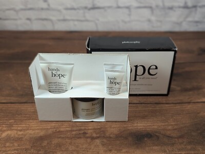 Philosophy Moisture Rich Skin Care Collection 4 Piece Set New