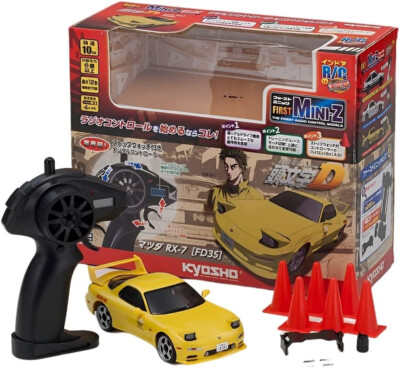Kyosho Egg 1/28 RC Car FIRST MINI-Z Initial D MAZDA SAVANNA RX7