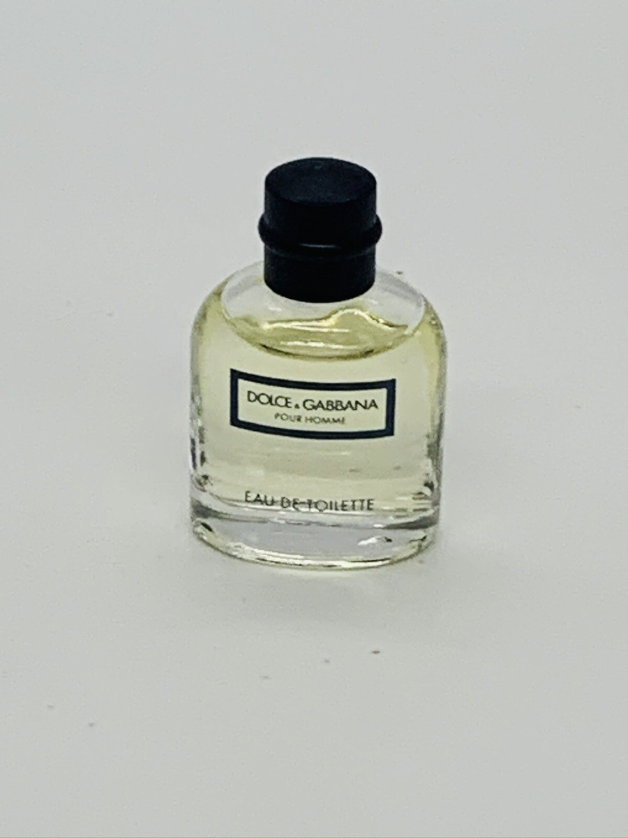 Dolce Gabbana Pour Homme Miniature Eau De Toilette Mens Fragrance  New