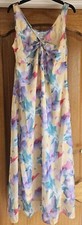 Women's Multicoloured Maxi Dress Floral Dress Boss Zia Size S Summer Wedding 
