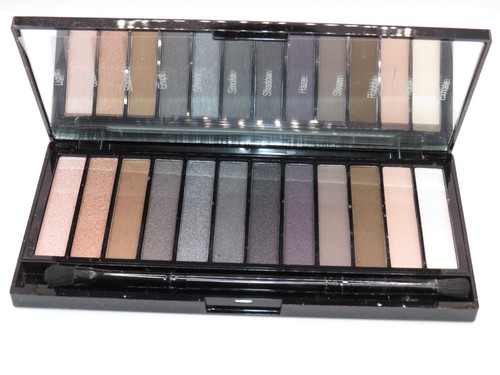 RevREVOLUTION ICONIC SMOKEY 12 HIGH PAYOFF EYESHADOW + DOUBLE ENDED BRUSH - 13g - Picture 2 of 9