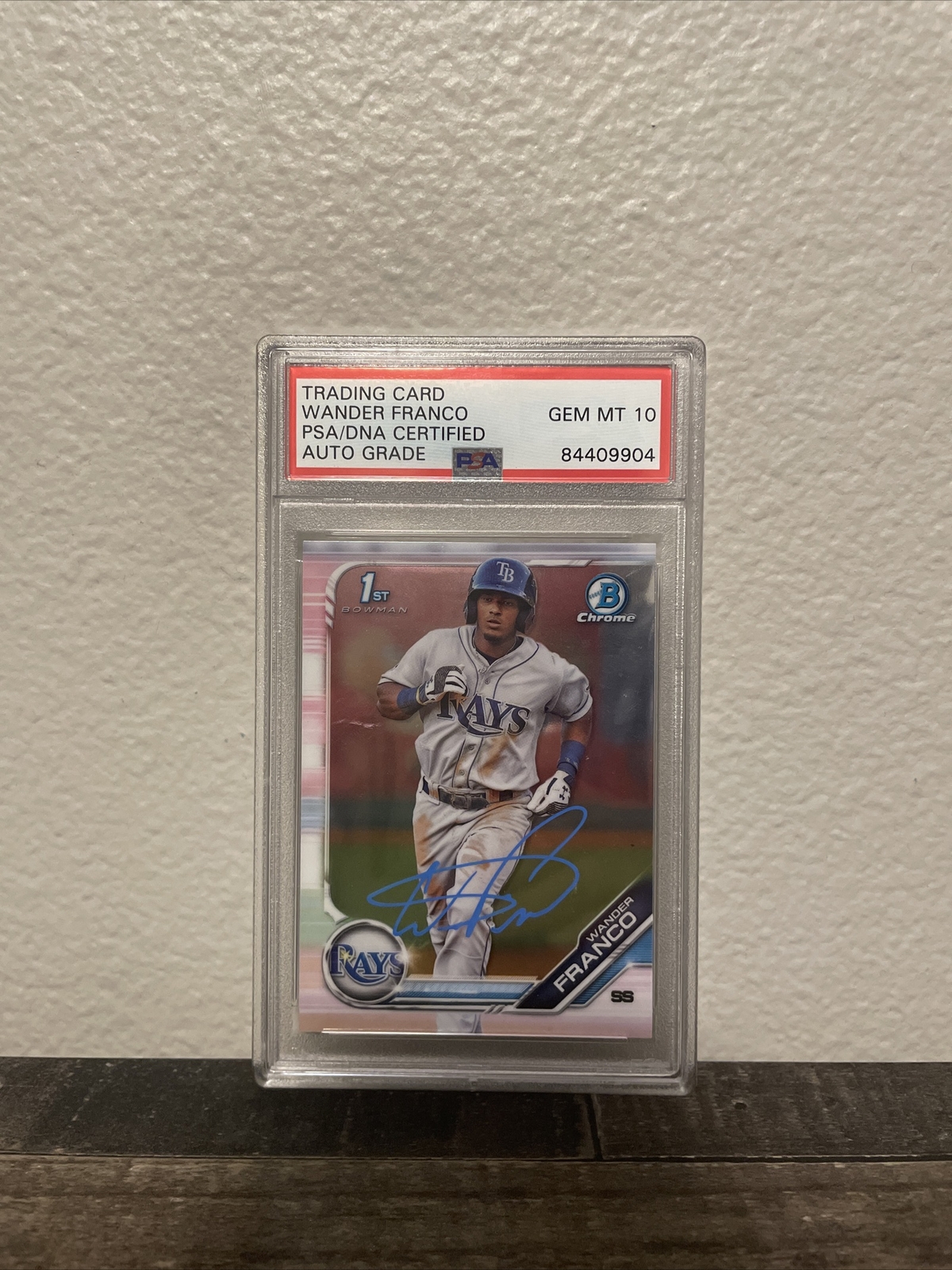 wander franco bowman chrom auto psa 10 | eBay