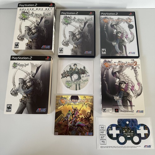 正規品販売! DIGITAL DEVIL SAGAシリーズ２作品【新品未開封・PS2北米