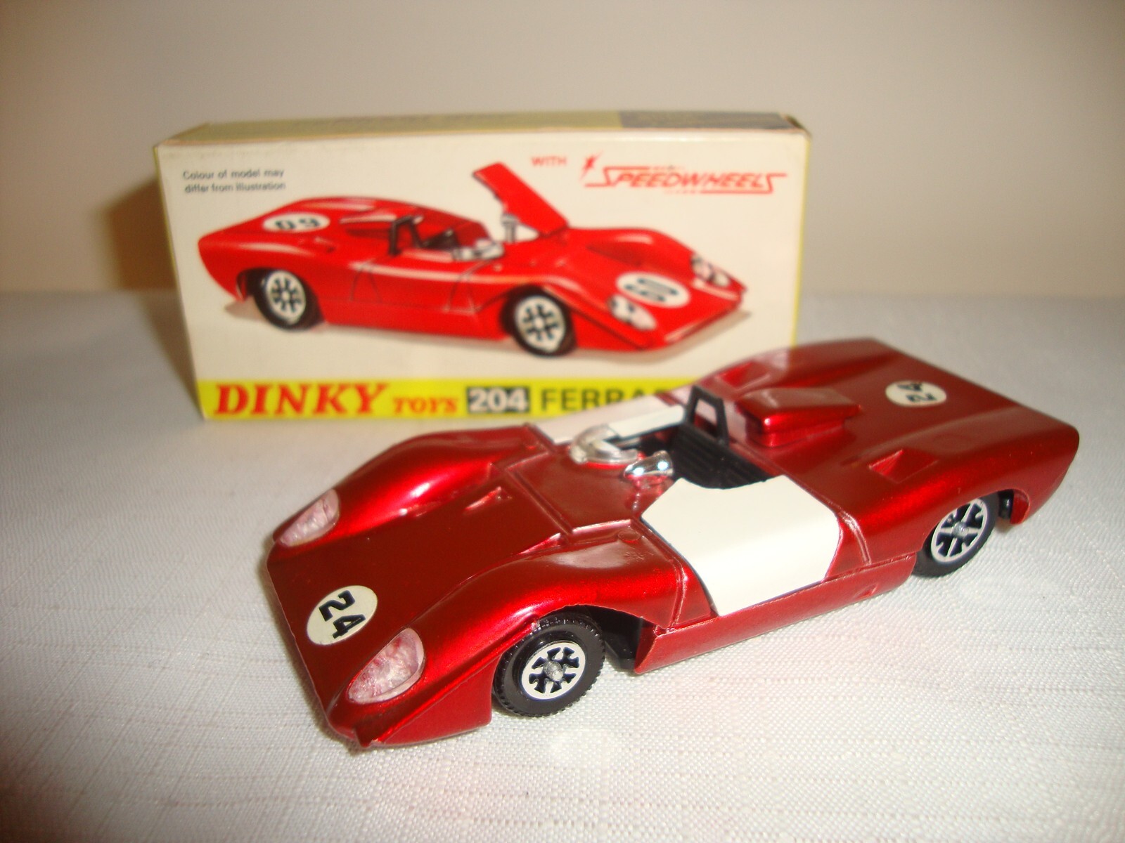 Dinky 204, Ferrari 312P - Free Price Guide & Review