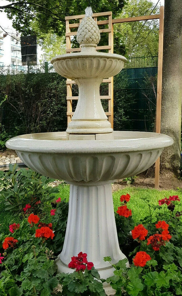 Springbrunnen Komplettsystem Gartebrunnen Brunnen Gartenbrunnen Kaskadenbrunnen - Bild 2 von 2